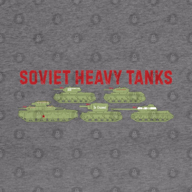 For a tank fan! Soviet heavy tanks WW2 by FAawRay